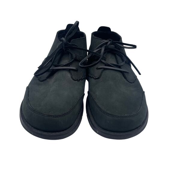 Xero Coalton Black Leather Lace Barefoot Zero Drop Casual Hiking Shoes Mens 6.5 main image 4